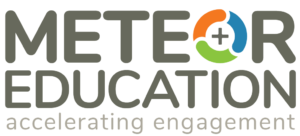 Meteor Education logo Meteor Education logo