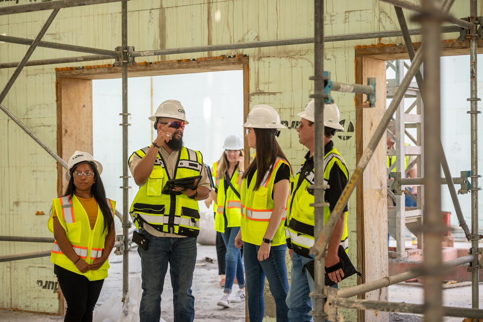 CORE Employees On Job Site