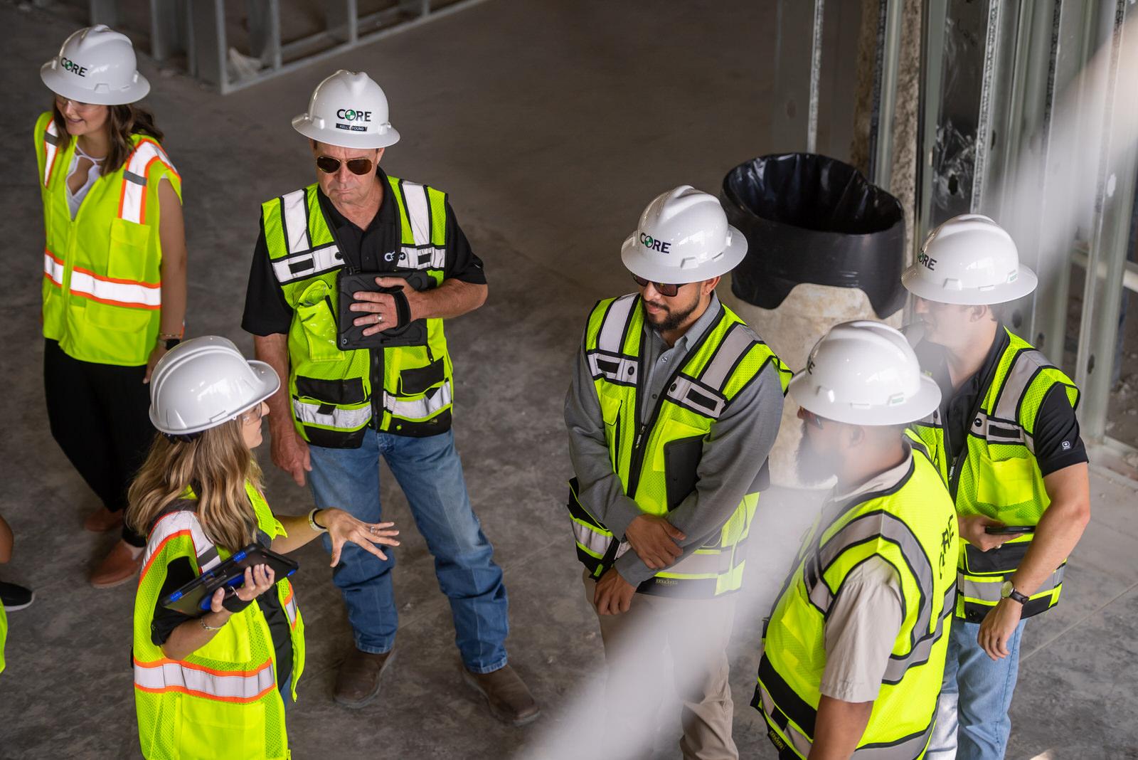 CORE Aerial View of Workers