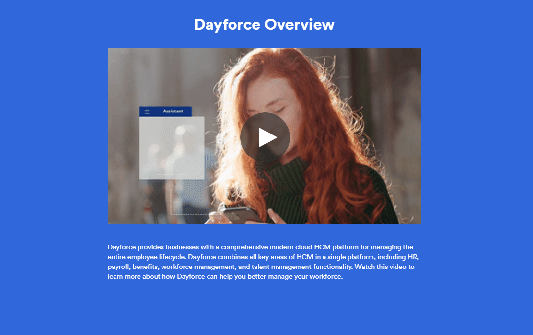 Dayforce Overview Video