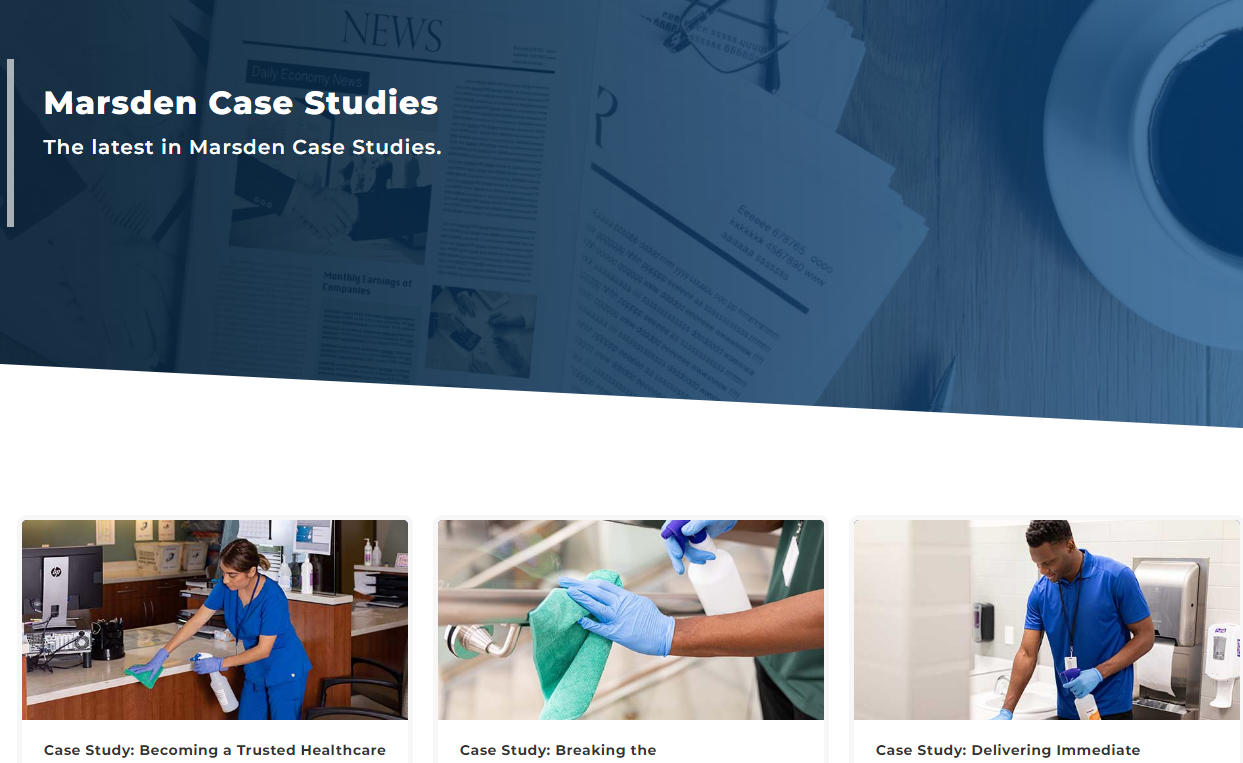Marsden Case Studies Marsden Case Studies
