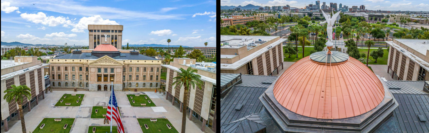 Progressive Roofing (ADOA Capital Dome - Phoenix, AZ) Progressive Roofing (ADOA Capital Dome - Phoenix, AZ)