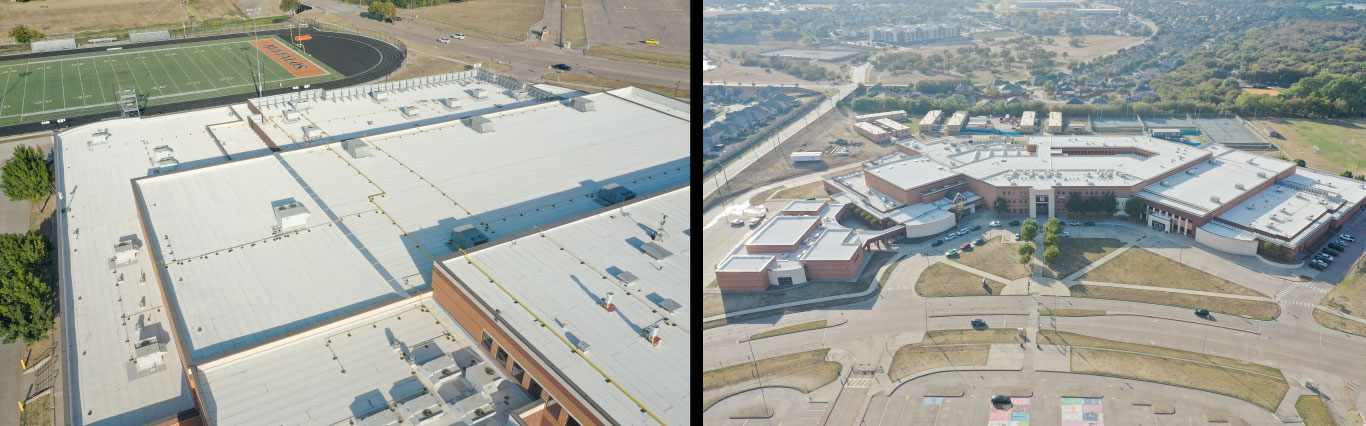 Progressive Roofing (Haltom High School - Haltom City, TX) Progressive Roofing (Haltom High School - Haltom City, TX)