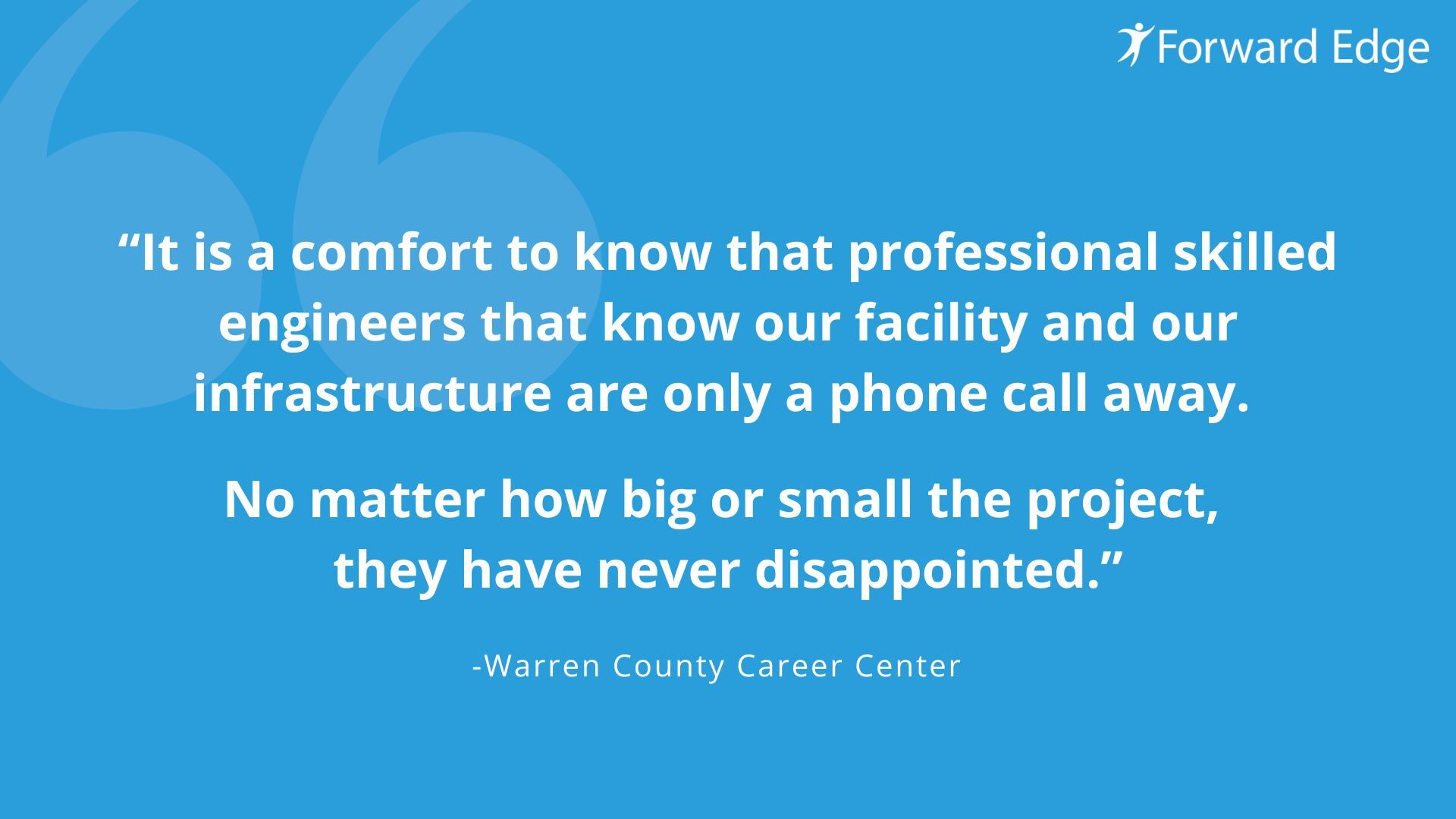 Forward Edge - Warren County Career Center Quote Forward Edge - Warren County Career Center Quote
