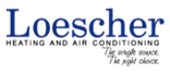 Loescher Heating & Air Conditioning logo Loescher Heating & Air Conditioning logo